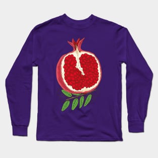 Pomegranate Long Sleeve T-Shirt